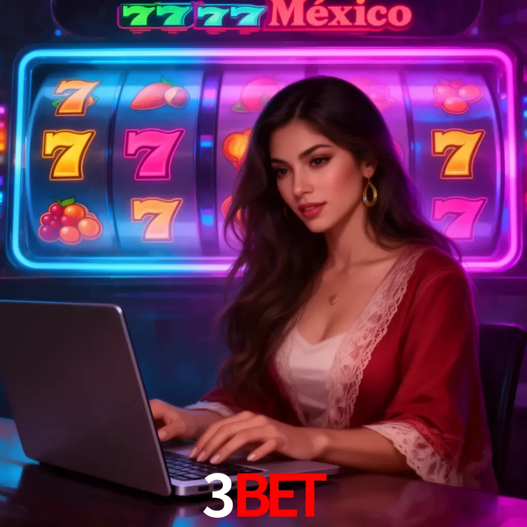 3BET Slots - tragamonedas, RTP y control Tragamonedas 3BET con símbolos, saldo móvil y reglas de apuesta visibles